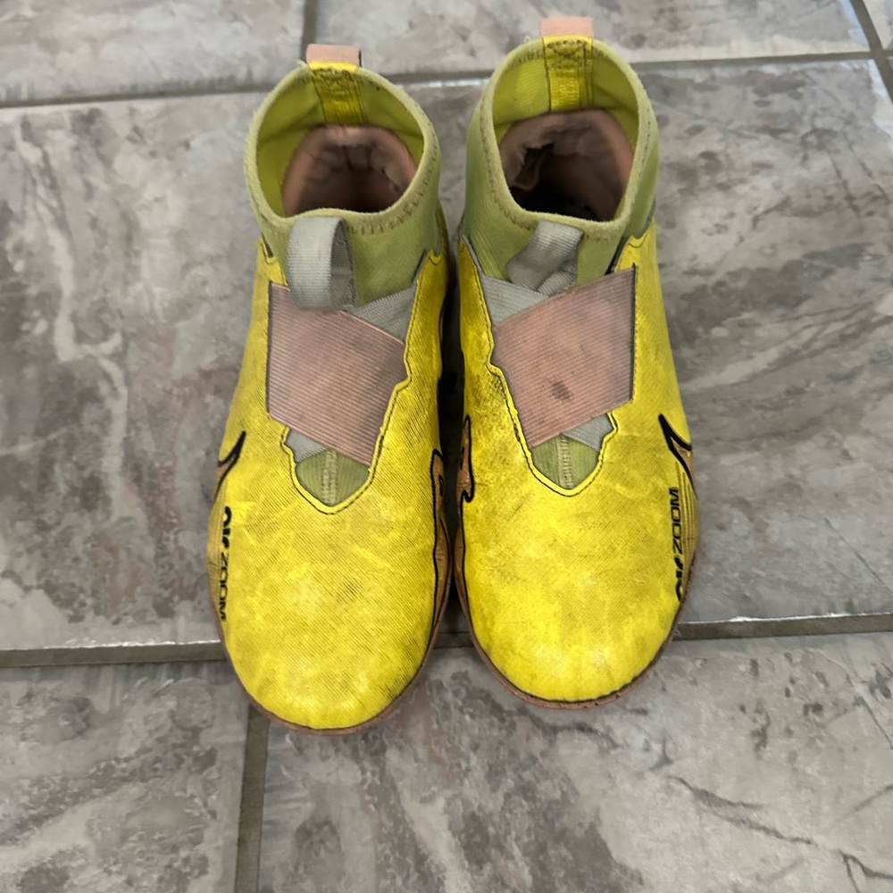 Nike Youth Turf Yellow Soccer Cleats